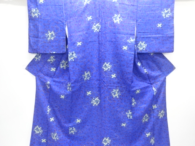 JAPANESE KIMONO / ANTIQUE KIMONO / TAISHO ROMAN STYLE / SILK / SPOOL